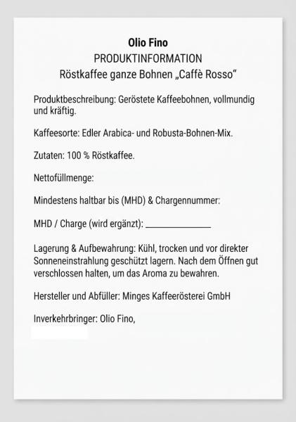 Oliofino Genusspaket "Klein & Fein" (100 ml Öl & 150 g Kaffee)