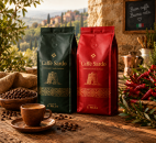 Italienisches Kaffee-Set: Rosso & Caffè Crema Classico je 1.000 g